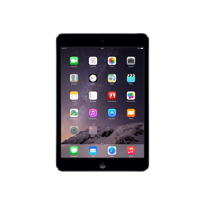 Apple iPad mini 2 Wi-Fi - tablette - 128 Go - 7.9 - Gris sideral Pas Cher