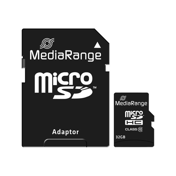 MediaRange - carte mémoire 32 Go - Class 10 - micro SDHC Pas Cher ...