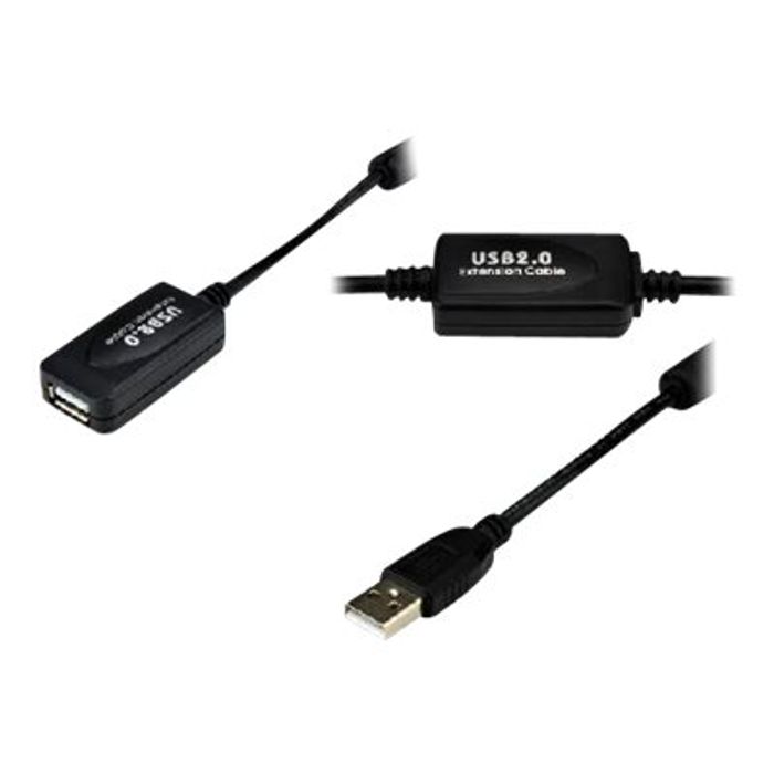 MCL Samar - Rallonge de câble USB 2.0 type A (M) vers USB 2.0 type