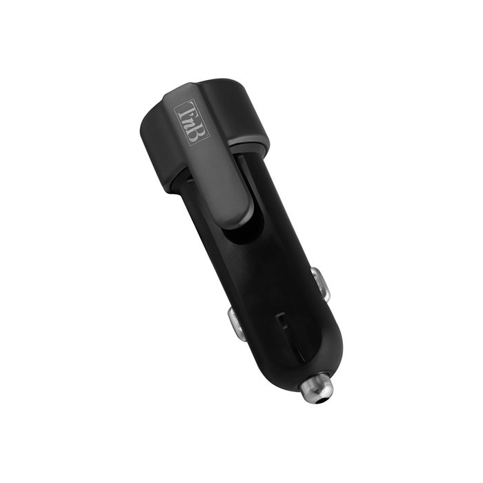 T'nB Xtrem work - chargeur multifonction allume-cigare pour smartphone - 2  USB - noir Pas Cher