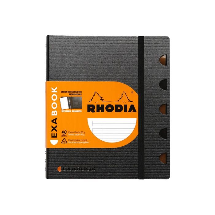 Rhodia Exabook - Cahier d'organisation A5 Plus (16x21cm) - 160