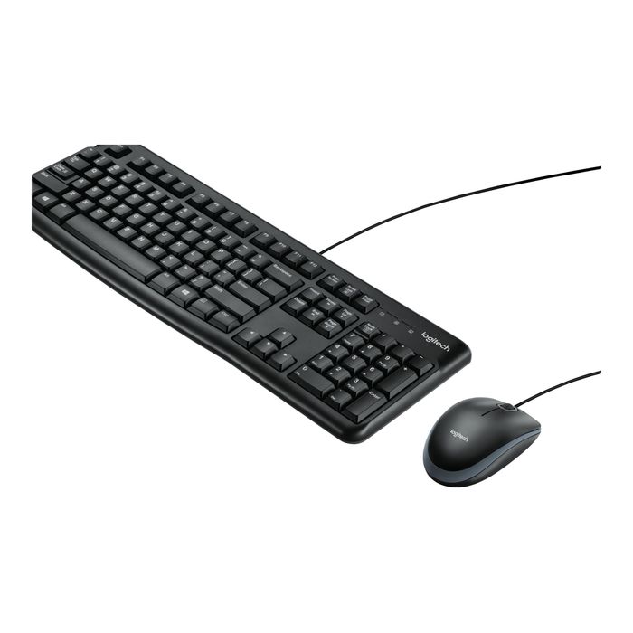 Logitech Desktop MK120 - ensemble clavier et souris filaire Azerty