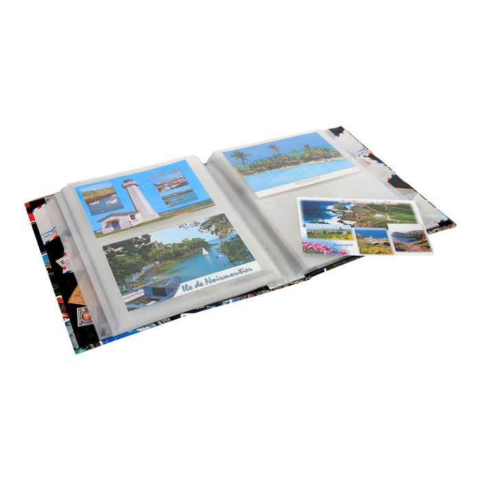 Exacompta - Album de collection pour 200 cartes postales Pas Cher