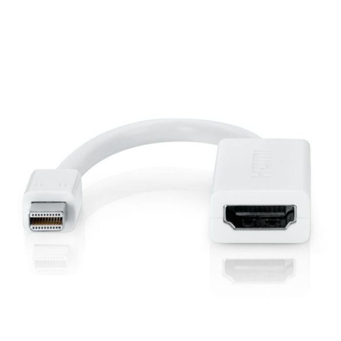 Mobility Lab IMA8007 - Adaptateur Mini Display vers HDMI pour MAC et Apple  - Blanc Pas Cher