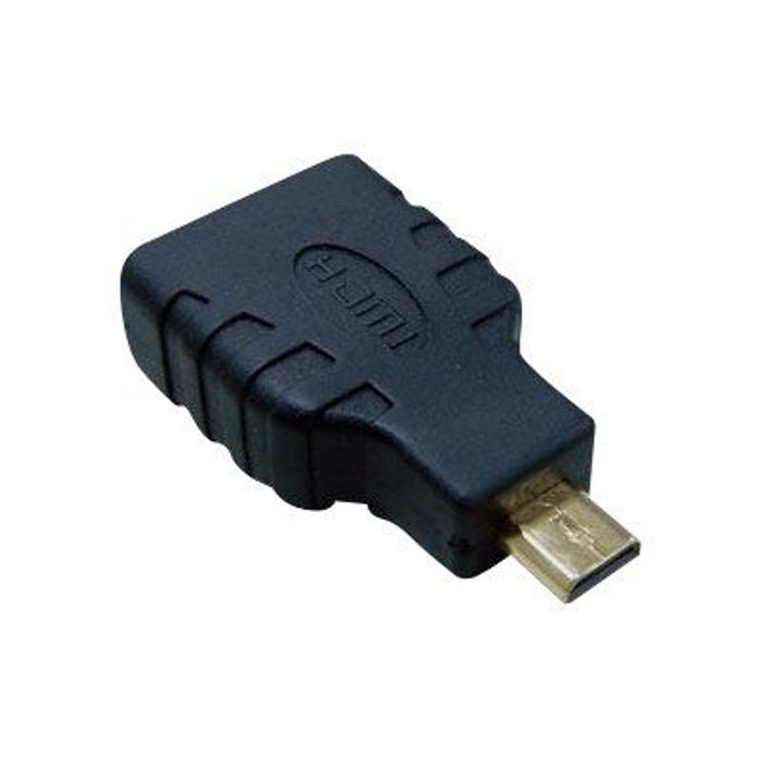 Adaptateur Micro HDMI mâle vers HDMI femelle
