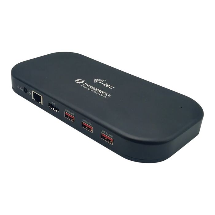 Station D'Accueil I-tec Thunderbolt 3 USB-C Dual 4K/8K - 60W PD, Multiports, Ethernet, SD - Pour Pro & Créatifs