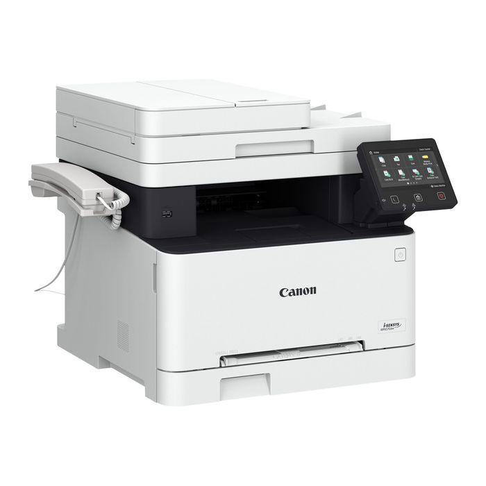 4549292186024-Canon i-SENSYS MF657Cdw - imprimante laser multifonction couleur A4 - Wifi-Angle gauche-3