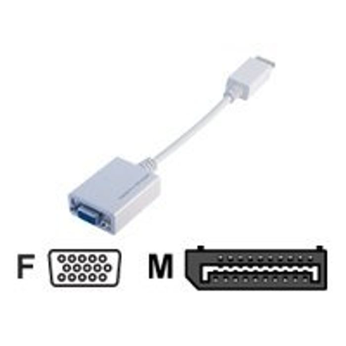 MCL Samar - convertisseur DisplayPort (M) vers VGA (F) Pas Cher