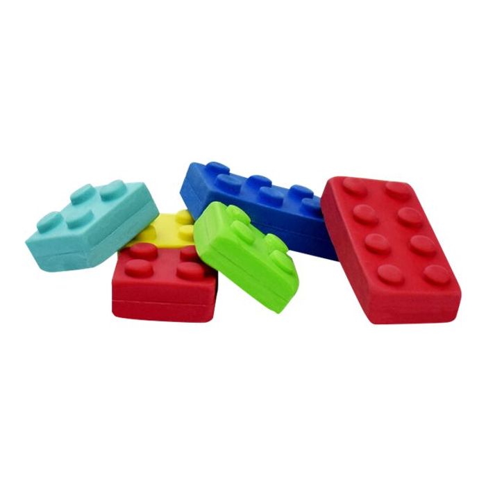 Legami - Set de 6 gommes lego Pas Cher