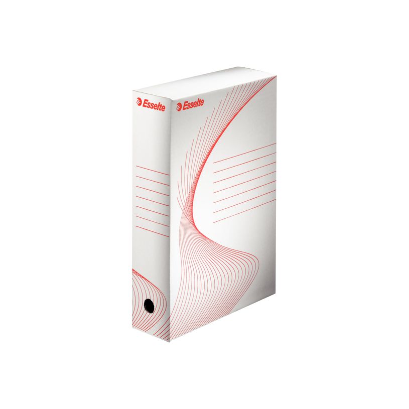 3249441280115-Esselte - 25 Boîte d'archive - 80 mm - A4 - blanc-P_76_1-0