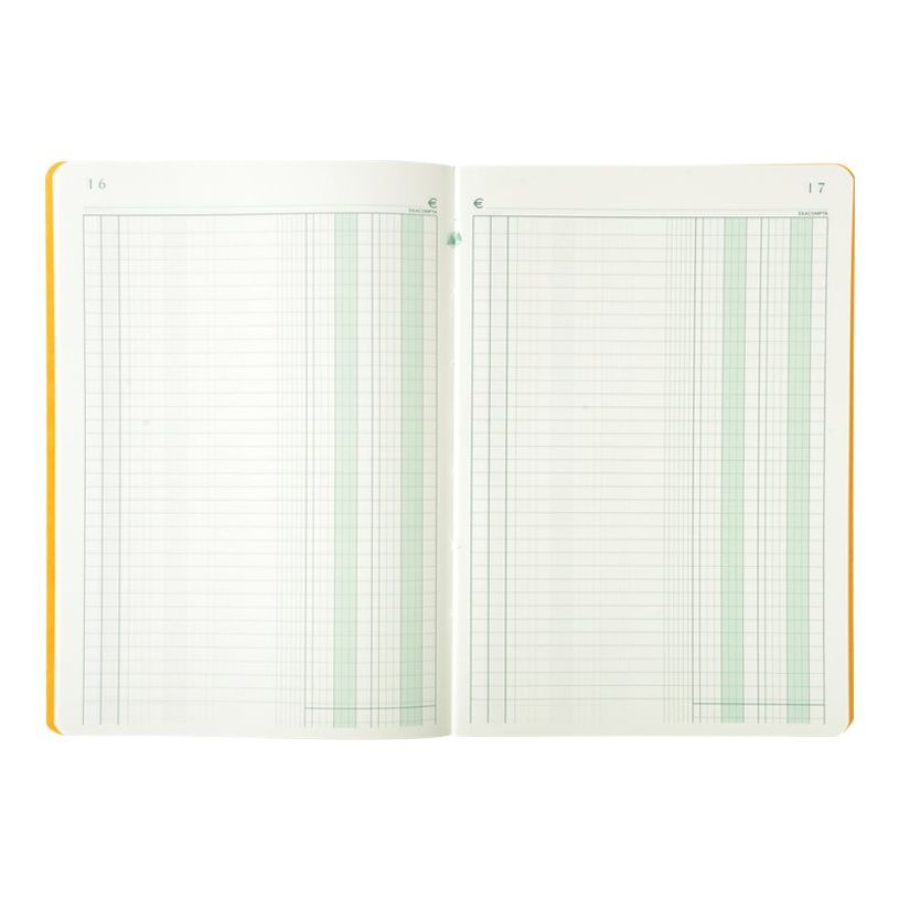3130632004002-Exacompta - Journal folioté 32 lignes - 80 pages - A4-P_544_3-2