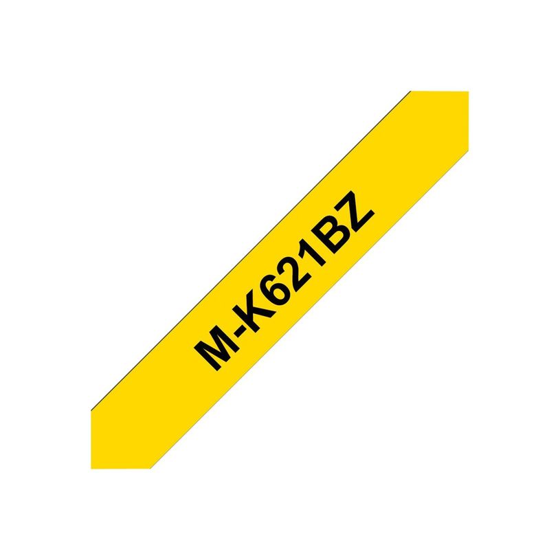 4977766625135-Brother MK621BZ - Ruban d'étiquettes papier auto-adhésives - 1 rouleau (9 mm x 8 m) - fond noi-P_621_4-4