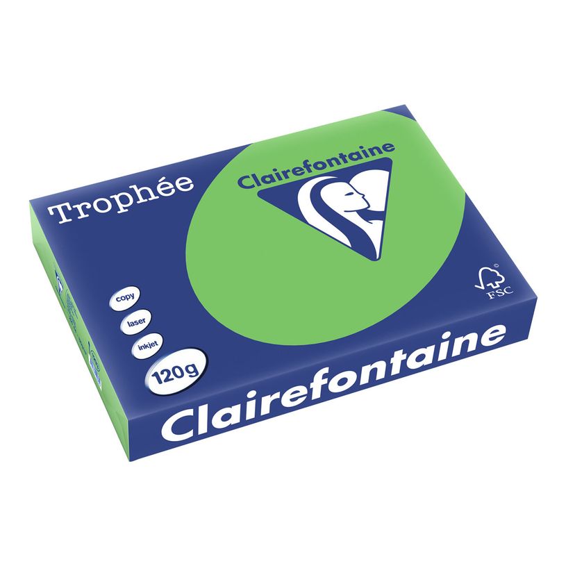 3329680129304-Clairefontaine Trophée - Papier couleur - A4 (210 x 297 mm) - 120 g/m² - Ramette de 250 feuil-P_1293_2-1