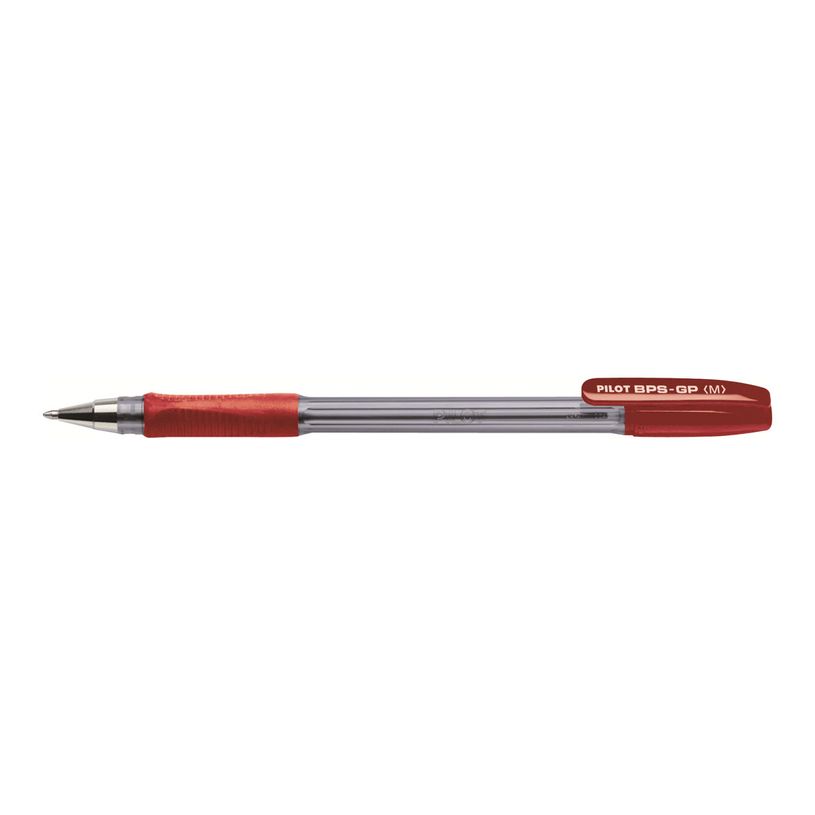 4902505142802-Pilot BPS-GP - Stylo à bille - rouge - encre par coloration - 1 mm - moyen-P_1358_1-0