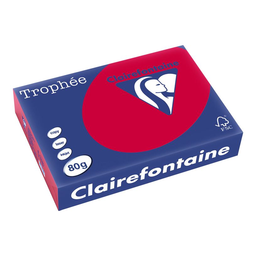 3329680178203-Clairefontaine Trophée - Papier couleur - A4 (210 x 297 mm) - 80 g/m² - Ramette de 500 feuill-P_1782_2-1