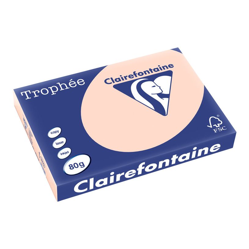 3329680189209-Clairefontaine Trophée - Papier couleur - A3 (297 x 420 mm) - 80 g/m² - Ramette de 500 feuill-P_1892_1-0