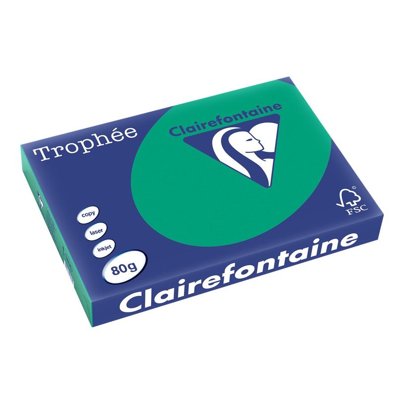 3329680189605-Clairefontaine Trophée - Papier couleur - A3 (297 x 420 mm) - 80 g/m² - Ramette de 500 feuill-P_1896_1-0