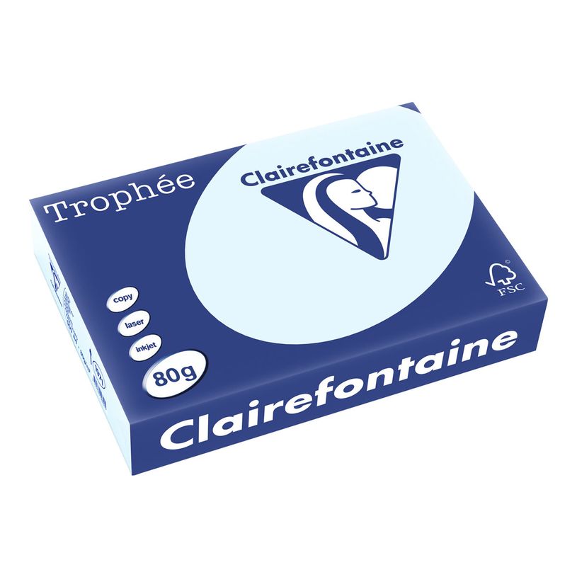 3329680197105-Clairefontaine Trophée - Papier couleur - A4 (210 x 297 mm) - 80 g/m² - Ramette de 500 feuill-P_1971_1-0