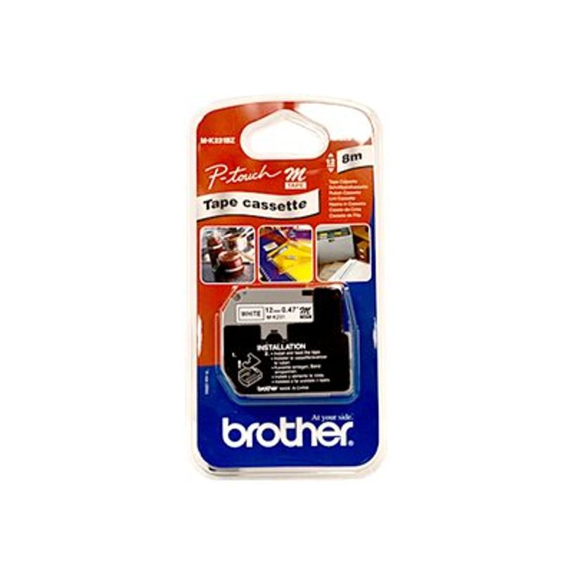 4977766624954-Brother MK231BZ - Ruban d'étiquettes auto-adhésives - 1 rouleau (12 mm x 8 m) - fond blanc é-P_2311_4-2
