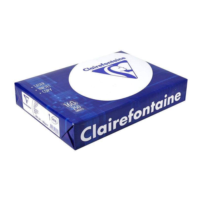 3329680261806-Clairefontaine CLAIRALFA - Papier ultra blanc - A4 (210 x 297 mm) - 160 g/m² - Ramette de 500 -P_2618_1-0