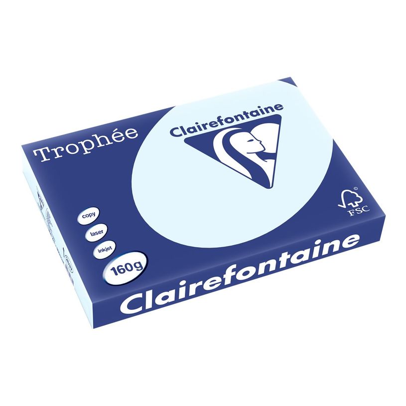 3329680263701-Clairefontaine Trophée - Papier couleur - A3 (297 x 420 mm) - 160 g/m² - Ramette de 250 feuil-P_2637_1-0