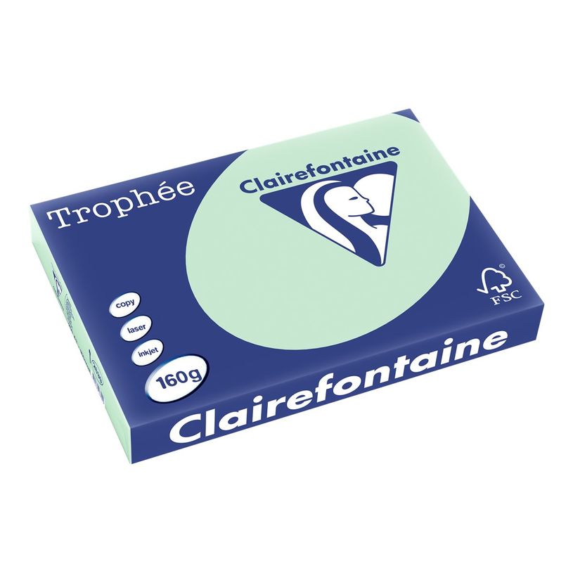 3329680263909-Clairefontaine Trophée - Papier couleur - A3 (297 x 420 mm) - 160 g/m² - Ramette de 250 feuil-P_2639_1-0