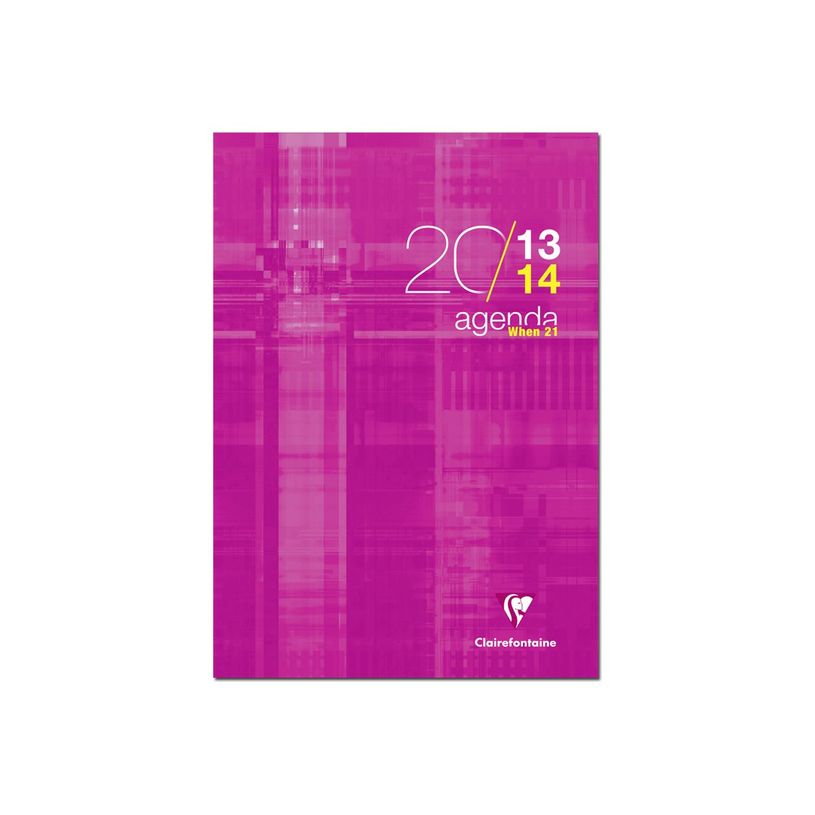 3329680319903-Agenda When - 1 semaine sur 2 pages - A4 (21 x 29,7 cm) - disponible dans différentes couleur-P_3199_11-7