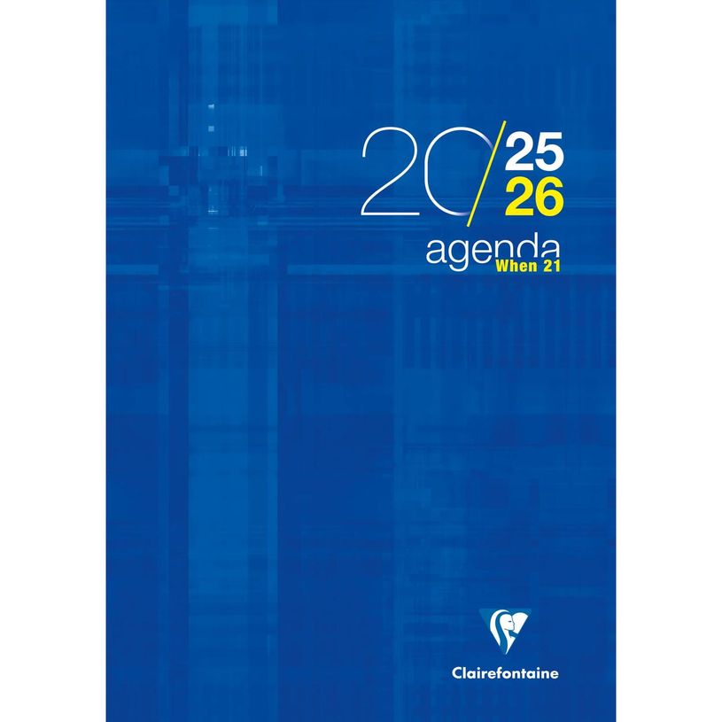 3329680319903-Agenda When - 1 semaine sur 2 pages - A4 (21 x 29,7 cm) - disponible dans différentes couleurs-P_3199_2-0