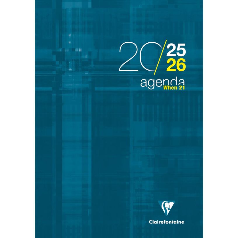 3329680319903-Agenda When - 1 semaine sur 2 pages - A4 (21 x 29,7 cm) - disponible dans différentes couleurs-P_3199_3-1