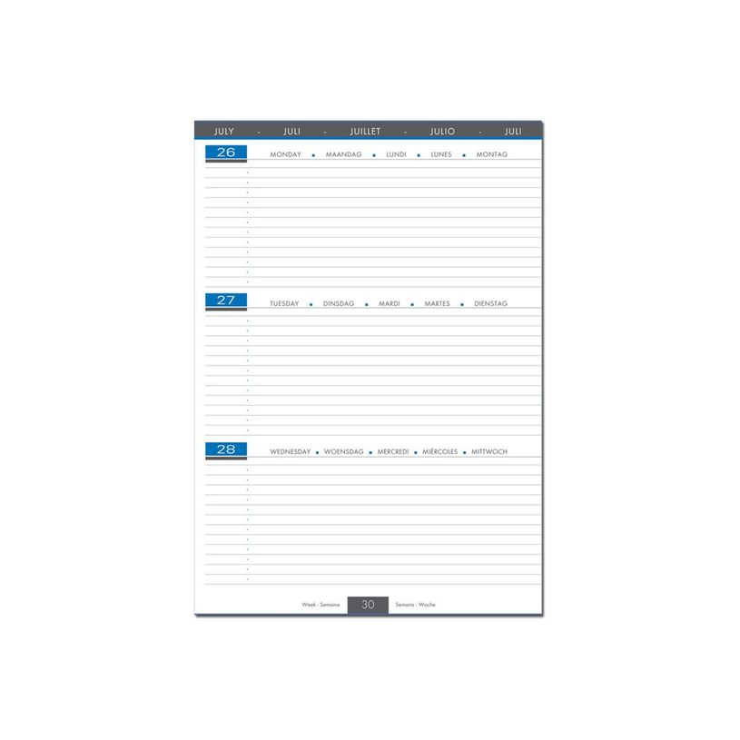 3329680319903-Agenda When - 1 semaine sur 2 pages - A4 (21 x 29,7 cm) - disponible dans différentes couleurs-P_3199_9-6