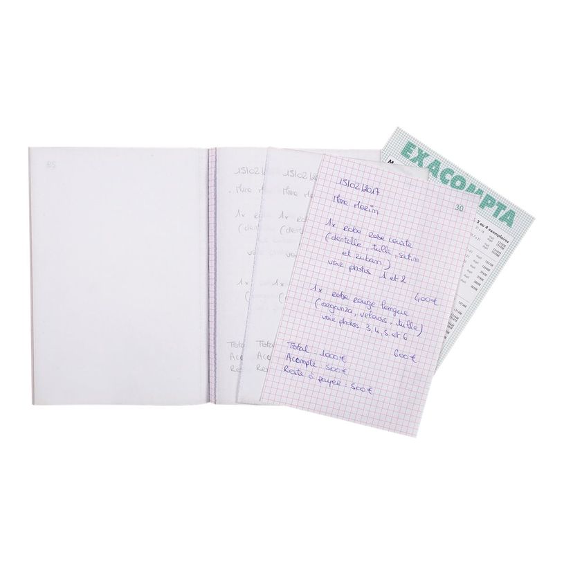 3130632032517-Exacompta - 10 Manifolds quadrillés 5x5 - 50 tripli - 21 x 15 cm-P_3251_3-0