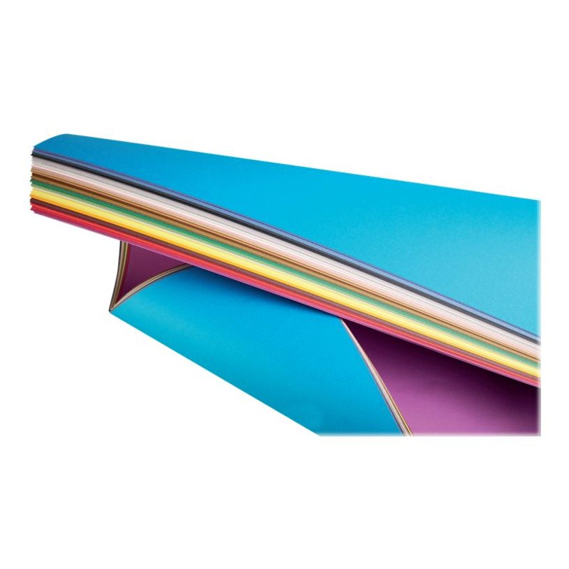 3329680937961-Clairefontaine - Papier dessin couleur à grain - feuille 50 x 65 cm - vert pomme-P_3796_1-0