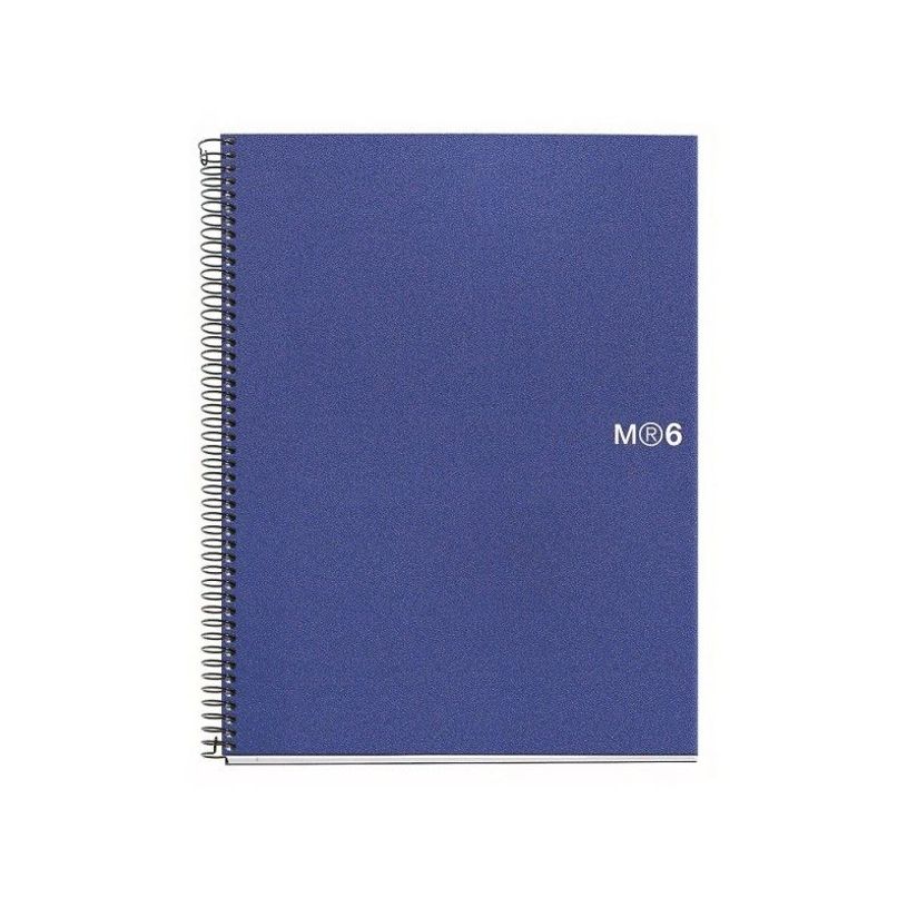 8422593028261-Miquelrius The Original - Cahier de notes - reliure à spirale - A4 - 150 feuilles / 300 pages - petits carreaux - 4 trous - b-P_3948_1-0