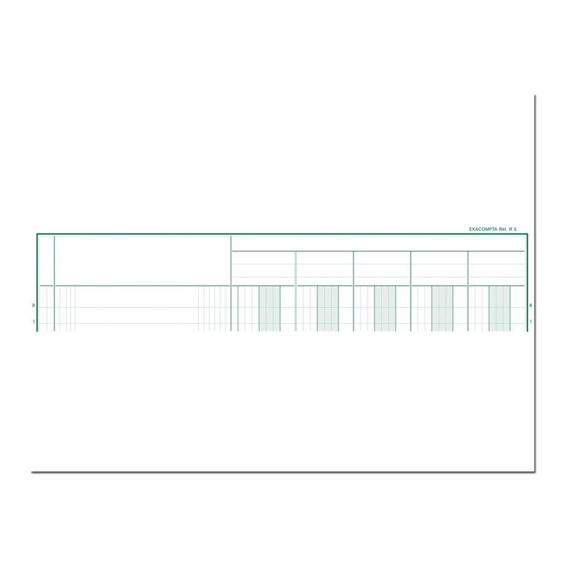 3130632040505-Exacompta - Piqûre comptable - 5 colonnes par page - 32 x 25 cm - 80 pages-P_4050_2-1