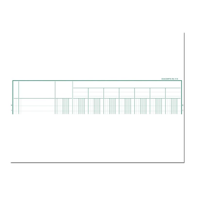 3130632040802-Exacompta - Piqûre comptable - 8 colonnes par page - 32 x 25 cm - 80 pages-P_4080_1-0