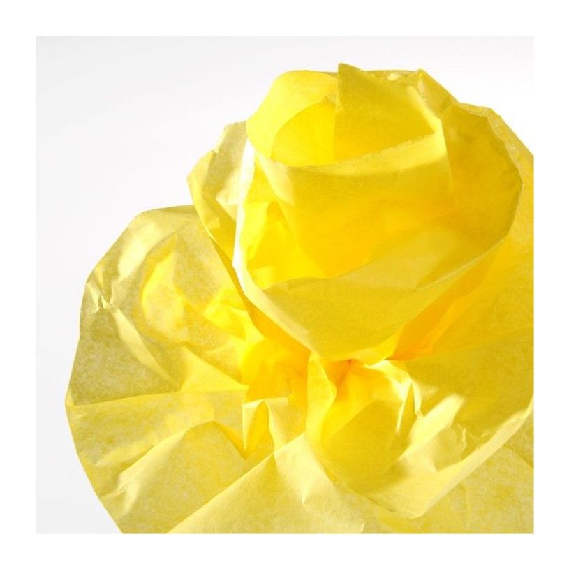 3148959926600-Canson Art & Crafts - Papier - Rouleau (50 cm x 5 m) - citron - 20 g/m² - papier en soie (pack-P_4213_1-0