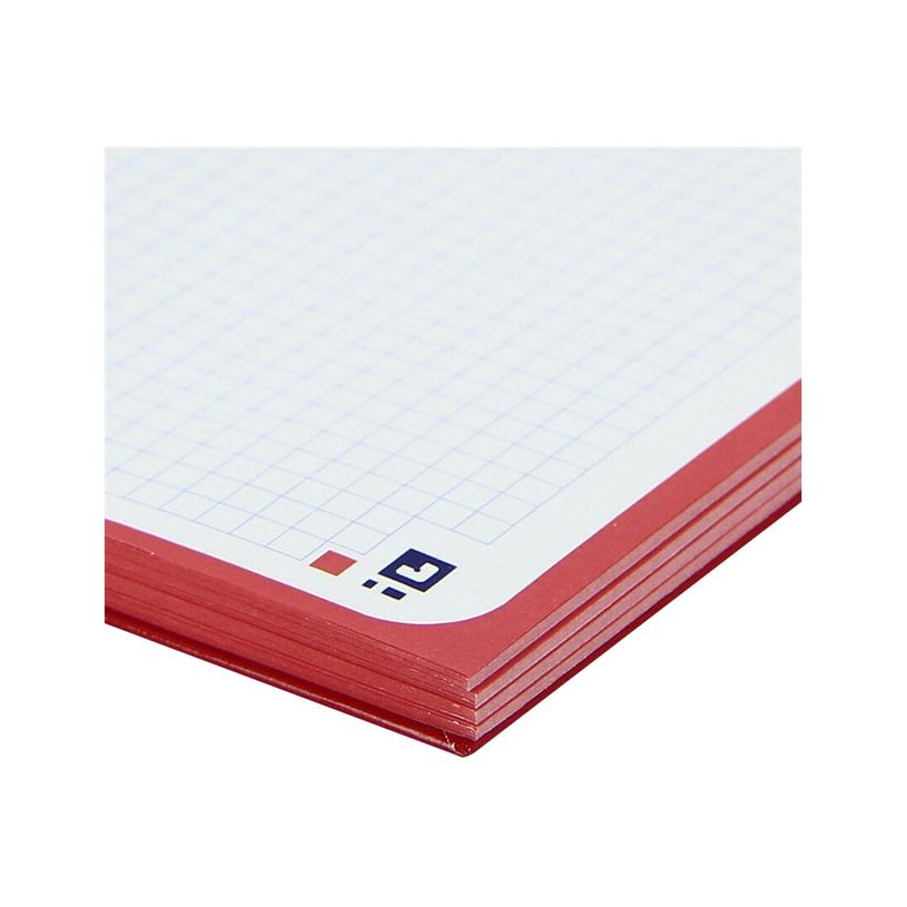 8412771082994-Oxford European book - Cahier à spirale - A4+ - 160 pages - petits carreaux (5x5 mm) - rouge-P_4310_1-1