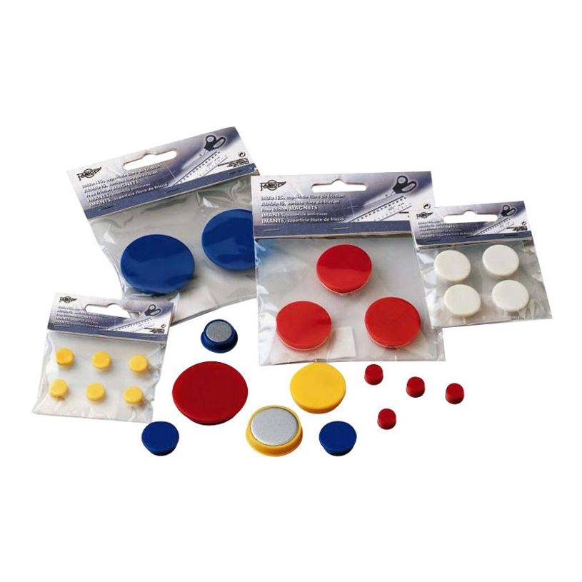 8425901600036-Faibo - Aimant - cercle - 1 cm de diamètre - rouge (pack de 6)-P_4819_1-0