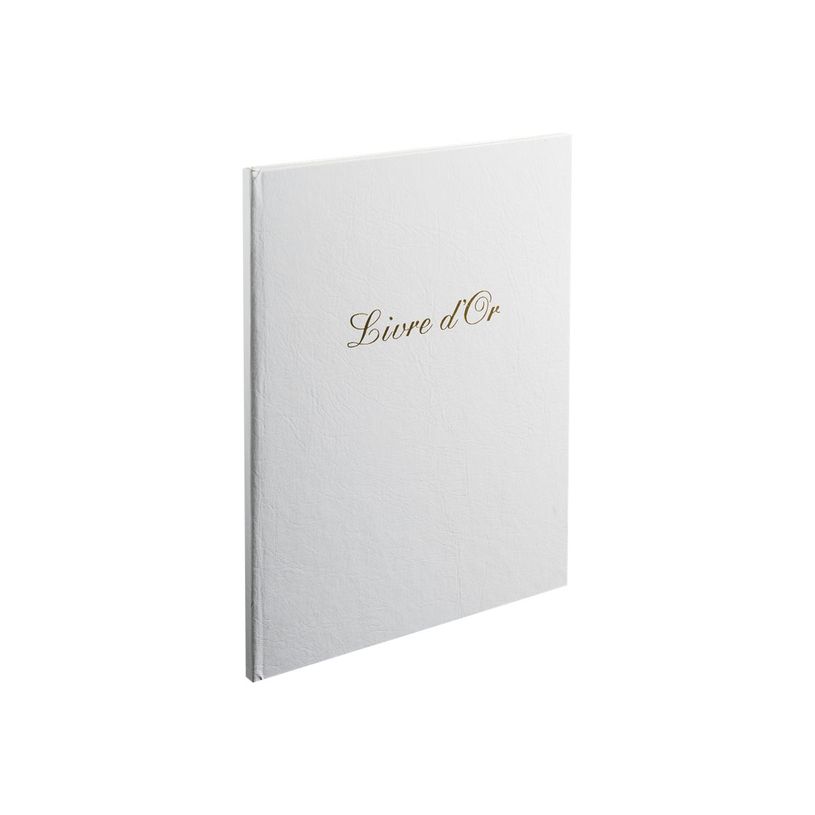 3130631049820-Exacompta Balacron - Livre d'or 26 x 22 cm - 100 pages - blanc-P_4982_2-1