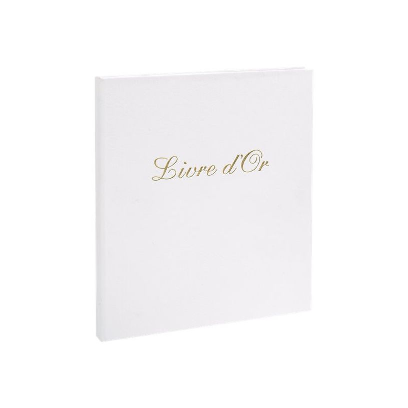 3130630049920-Exacompta - Livre d'or - 210 x 190 mm - papier blanc - uni - couverture blanche-P_4992_1-0