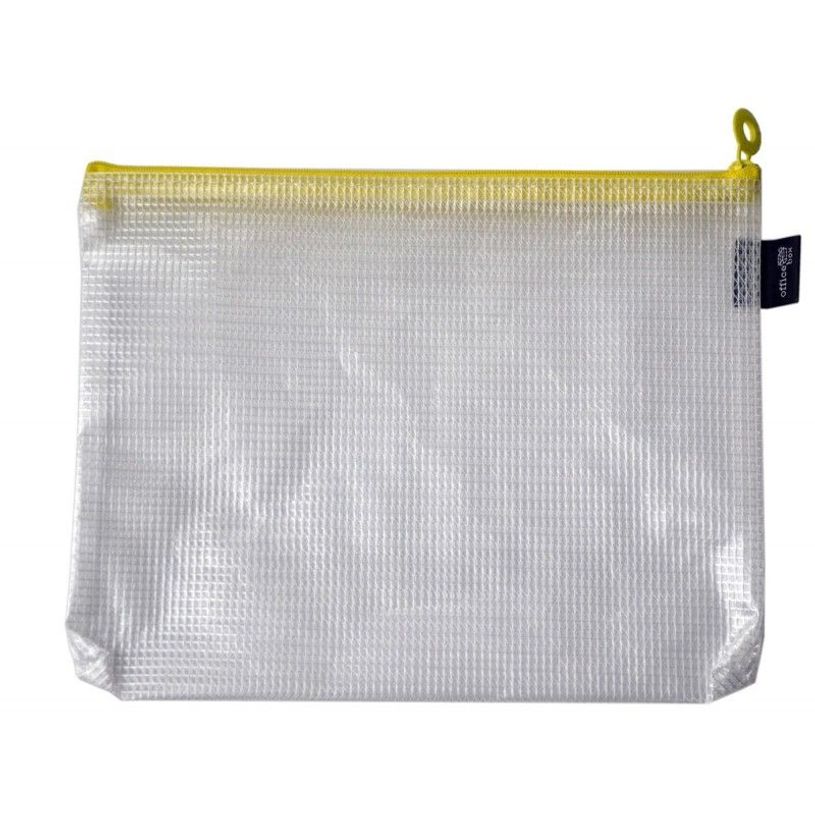 8435258341155-Office Box - Trousse - A5 - nylon - jaune-P_5237_1-0