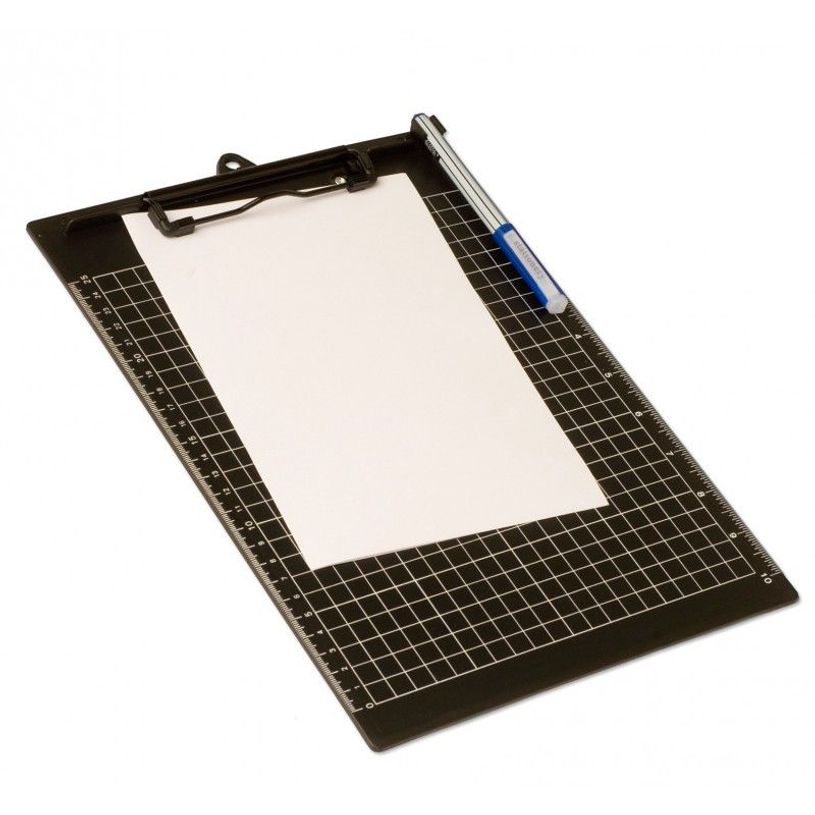 8435258092590-Fraga Import - Porte-bloc - pour A4 (210 x 297 mm) - noir (pack de 10)-P_5258_1-0