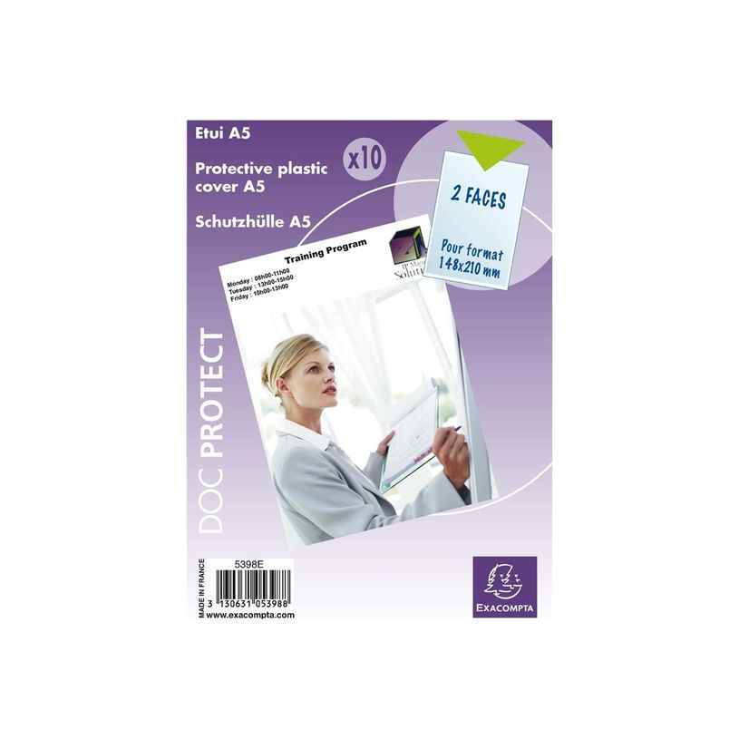 3130630053989-Exacompta - Pochette de protection - A5 - translucide incolore-P_5398_3-1