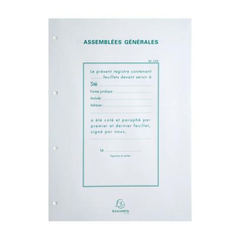 3130630054191-Exacompta - Recharge de 100 feuilles A4 pour registre de délibération de conseil d'administra-P_5419_1-0
