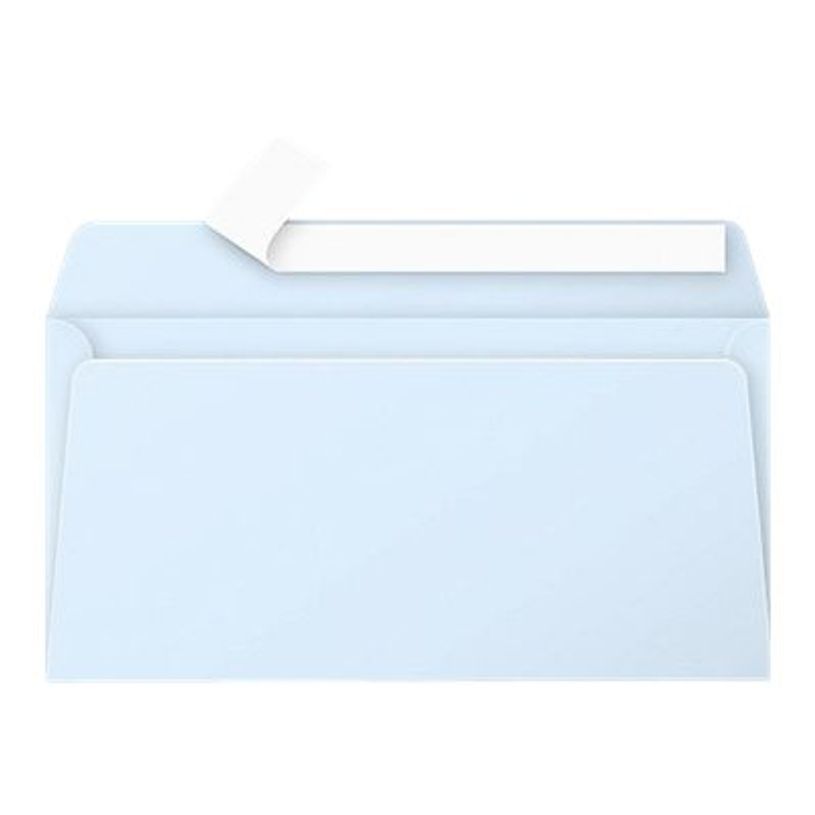 3329680546507-Pollen - 20 Enveloppes - 110 x 220 mm - 120 g/m² - bleu-P_5465_1-0