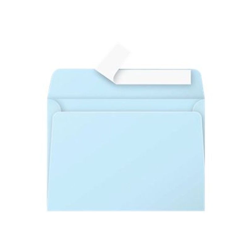 3329680546606-Pollen - 20 Enveloppes - 114 x 162 mm - 120 g/m² - bleu-P_5466_1-0