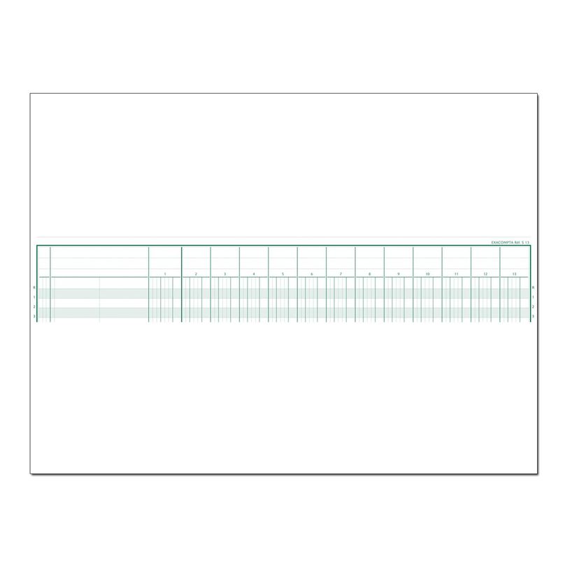 3130632061302-Exacompta - Piqûre comptable - 13 colonnes par page - 25 x 32 cm - 80 pages-P_6130_1-0