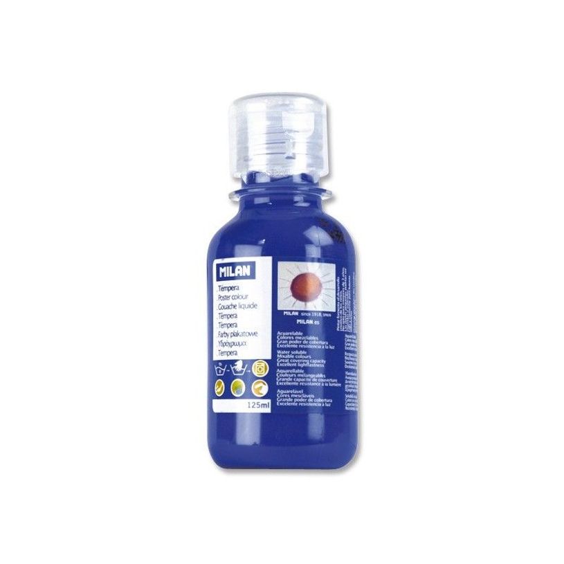 8411574008804-MILAN - Peinture - peinture à tempera - liguide - bleu ultramarin - 125 ml-P_6275_1-0