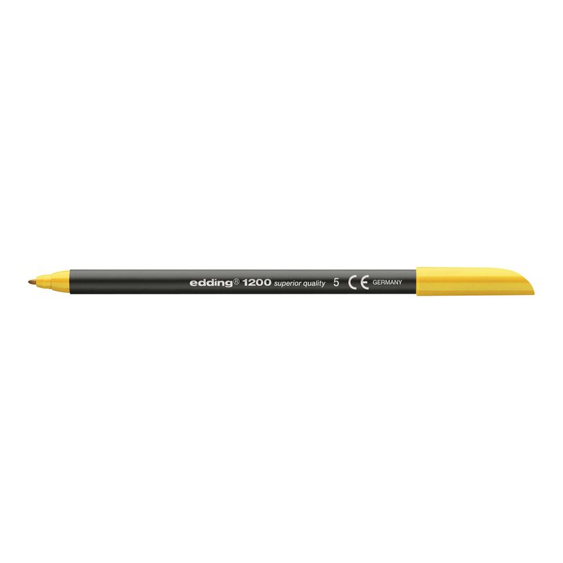 4004764033256-edding 1200 - Feutre - jaune - encre à l'eau - 0.5-1 mm-P_6851_1-0