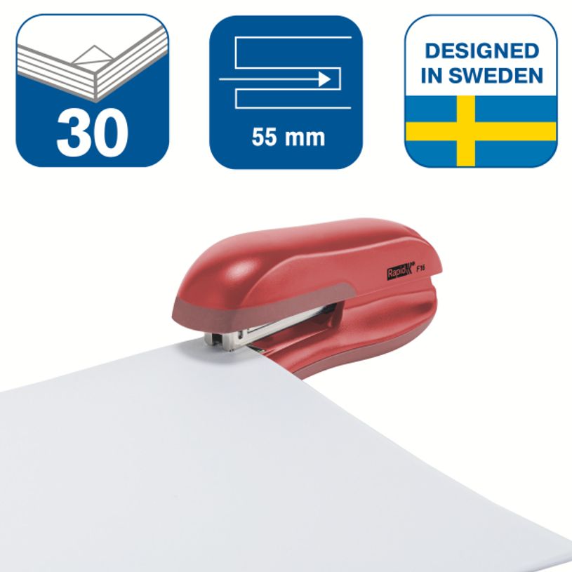 7313464698601-Rapid - Agrafeuse de bureau rouge - Fashion F16 Blister - capacité de 30 feuilles - agrafes 24-P_7297_2-1